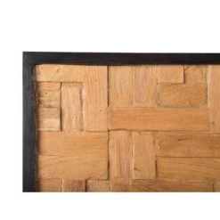 Beliani Wanddecoratie TOLUCA - Lichte Houtkleur Teakhout 7 Beliani Wanddecoratie TOLUCA - Lichte Houtkleur Teakhout -Home Decoration Store 049074820f0745cdbaa81f54198a09c9