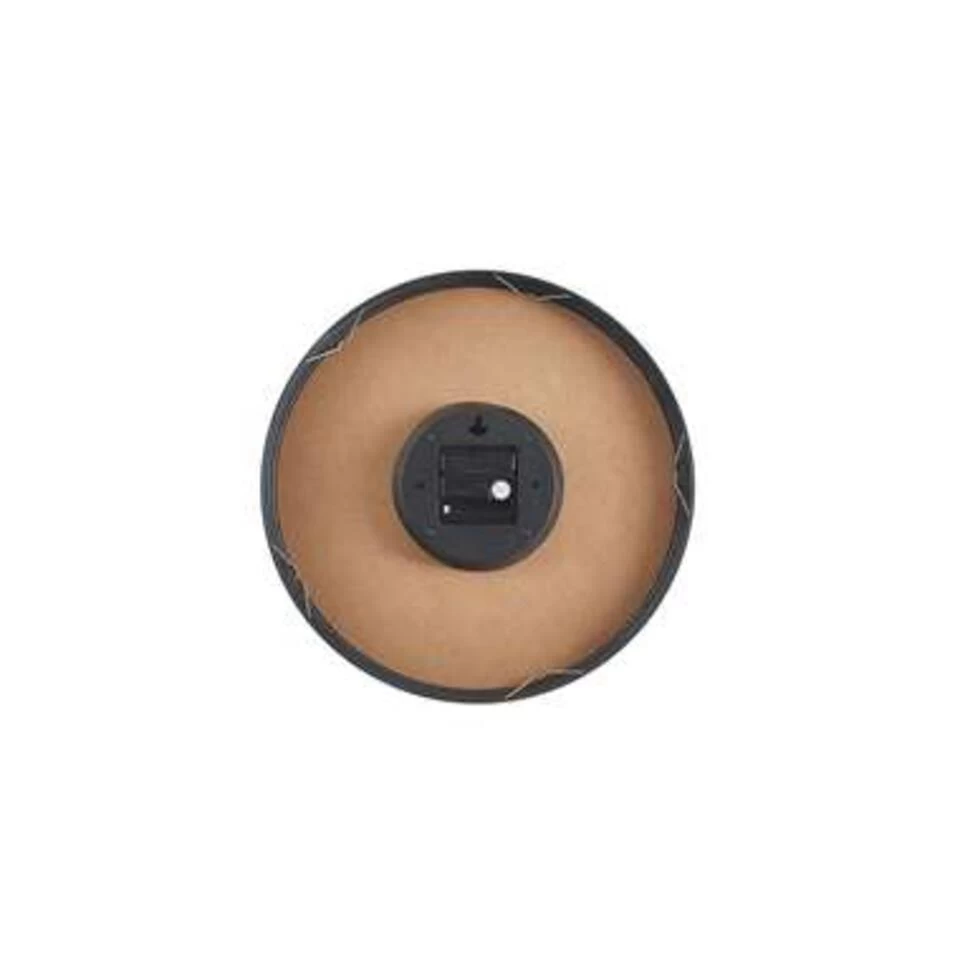 Beliani Wandklok DAVOS - Grijs Glas 4 Beliani Wandklok DAVOS - Grijs Glas - Afbeelding 4