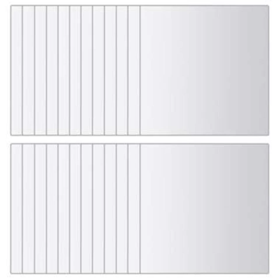 VidaXL 24 St Spiegeltegels Vierkant Glas 4 VidaXL 24 St Spiegeltegels Vierkant Glas - Afbeelding 4