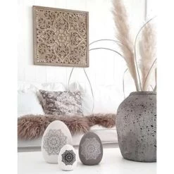 Beliani Wanddecoratie YONORA - Lichte Houtkleur Mdf -Home Decoration Store 1000001483 0103