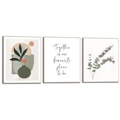 Set Poster Met Lijst - Samen Trendy