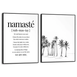 Set Poster Met Lijst - Rust