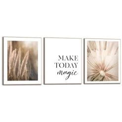 Set Poster Met Lijst - Positiviteit