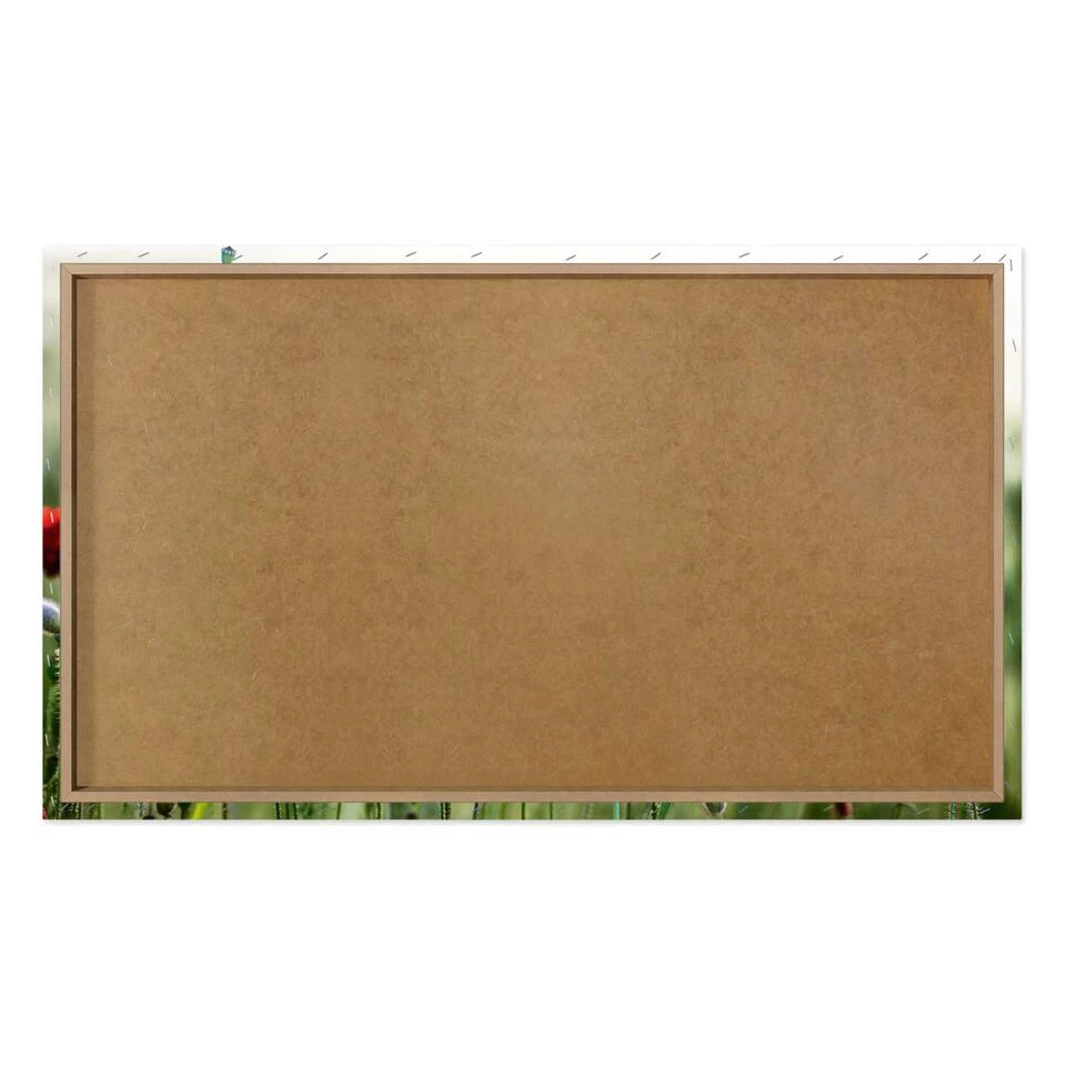 Schilderij Wilde Klaprozen 70x118 Cm Groen 3 Schilderij Wilde Klaprozen 70x118 Cm Groen - Afbeelding 3