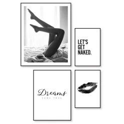 Set Poster Met Lijst - Droom