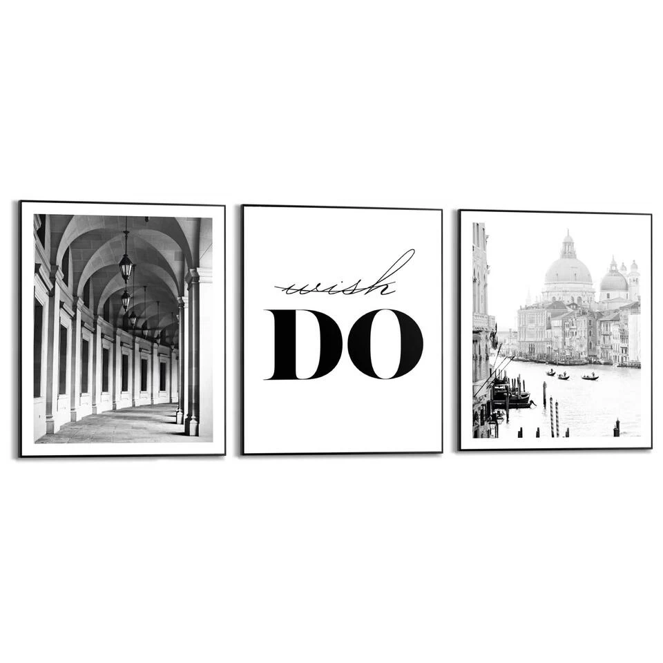 Set Poster Met Lijst - Do And Go 1 Set Poster Met Lijst - Do And Go