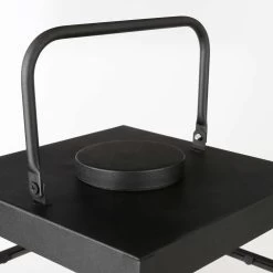 Mica Decorations Flint Lantaarn Met LED Verlichting H41,5 Cm -Home Decoration Store 1000006995 0110