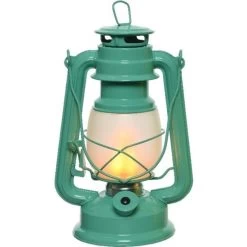 Lumineo Lantaarn - Turquoise - LED - 24 Cm