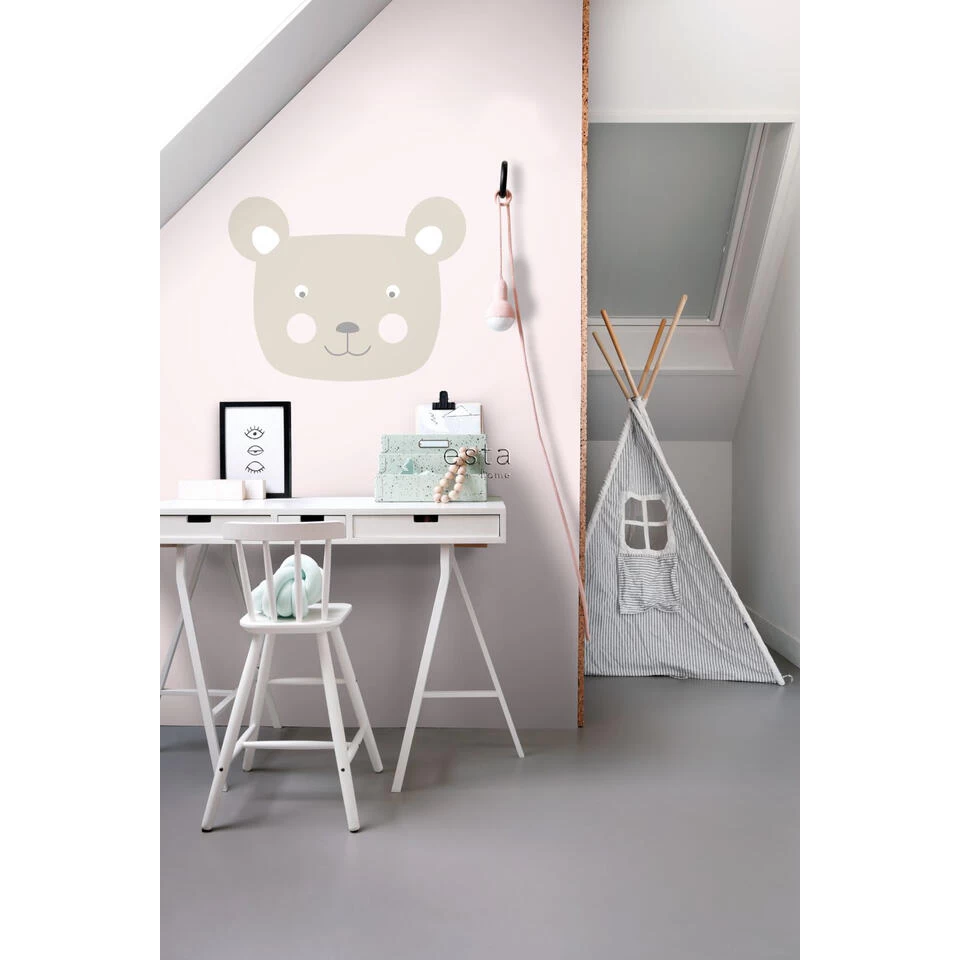 ESTAhome Muursticker - Dierenkoppen - Beige - 70 X 55 Cm - 158972 2 ESTAhome Muursticker - Dierenkoppen - Beige - 70 X 55 Cm - 158972 - Afbeelding 2