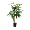 Merkloos Bellatio Design Kunstplant - Philodendron Monstera - Groen - 100 Cm