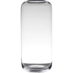 Merkloos Vaas - Glas - Transparant - 4 L - 18 X 40 Cm