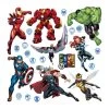 Sanders & Sanders Muursticker - The Avengers - Blauw, Rood En Groen
