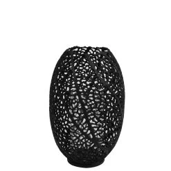 Windlicht Sinula - Zwart - Ø25,5cm -Home Decoration Store 1000032186 0110