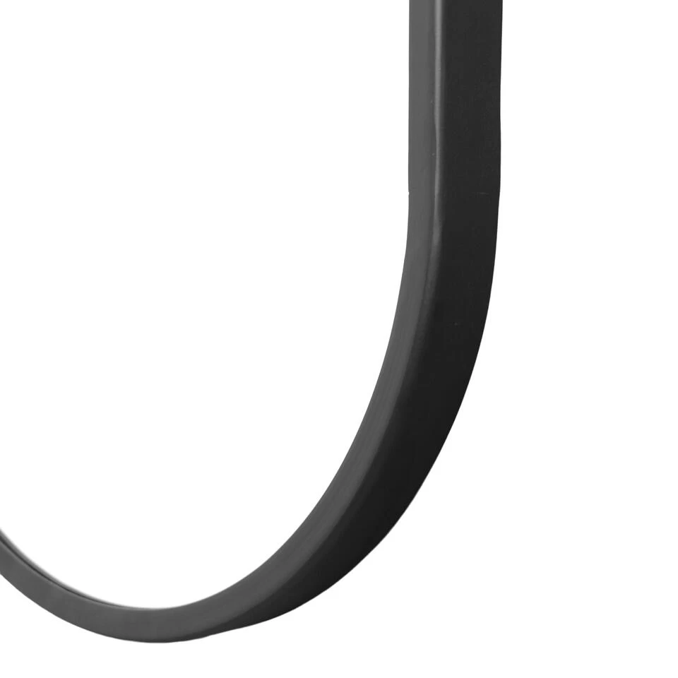 LOFT42 Industry Passpiegel Ovaal - Zwart - Metaal - 122x36 2 LOFT42 Industry Passpiegel Ovaal - Zwart - Metaal - 122x36 - Afbeelding 2