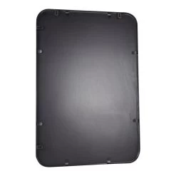 Fragix Boston Spiegel Rechthoekig - Zwart - Metaal - 90x60 -Home Decoration Store 1000032434 0102