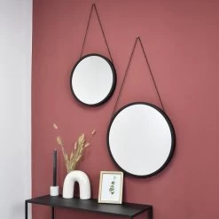 LOFT42 Industry Spiegel Rond L - Metaal - Zwart - Ø45 6 LOFT42 Industry Spiegel Rond L - Metaal - Zwart - Ø45 -Home Decoration Store 1000032463 0102