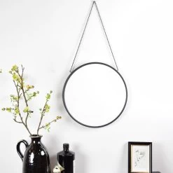 LOFT42 Industry Spiegel Rond L - Metaal - Zwart - Ø45 7 LOFT42 Industry Spiegel Rond L - Metaal - Zwart - Ø45 -Home Decoration Store 1000032463 0103