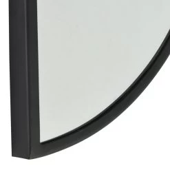 LOFT42 Mirror Spiegel Half Rond - Zwart - Metaal - 60x31 5 LOFT42 Mirror Spiegel Half Rond - Zwart - Metaal - 60x31 -Home Decoration Store 1000032476 0102