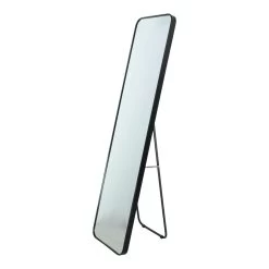Fragix Alux Passpiegel Staand/hangend - Zwart - Aluminium - 150x40
