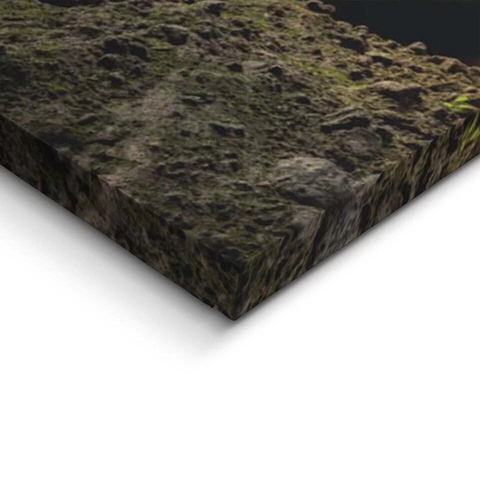 Schilderij Grot 70x118 Cm Groen 4 Schilderij Grot 70x118 Cm Groen - Afbeelding 4