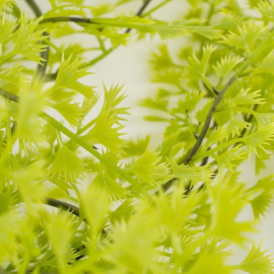 Mica Decorations Cypres Kunst Hangplant - H95 Cm - Groen 3 Mica Decorations Cypres Kunst Hangplant - H95 Cm - Groen - Afbeelding 3