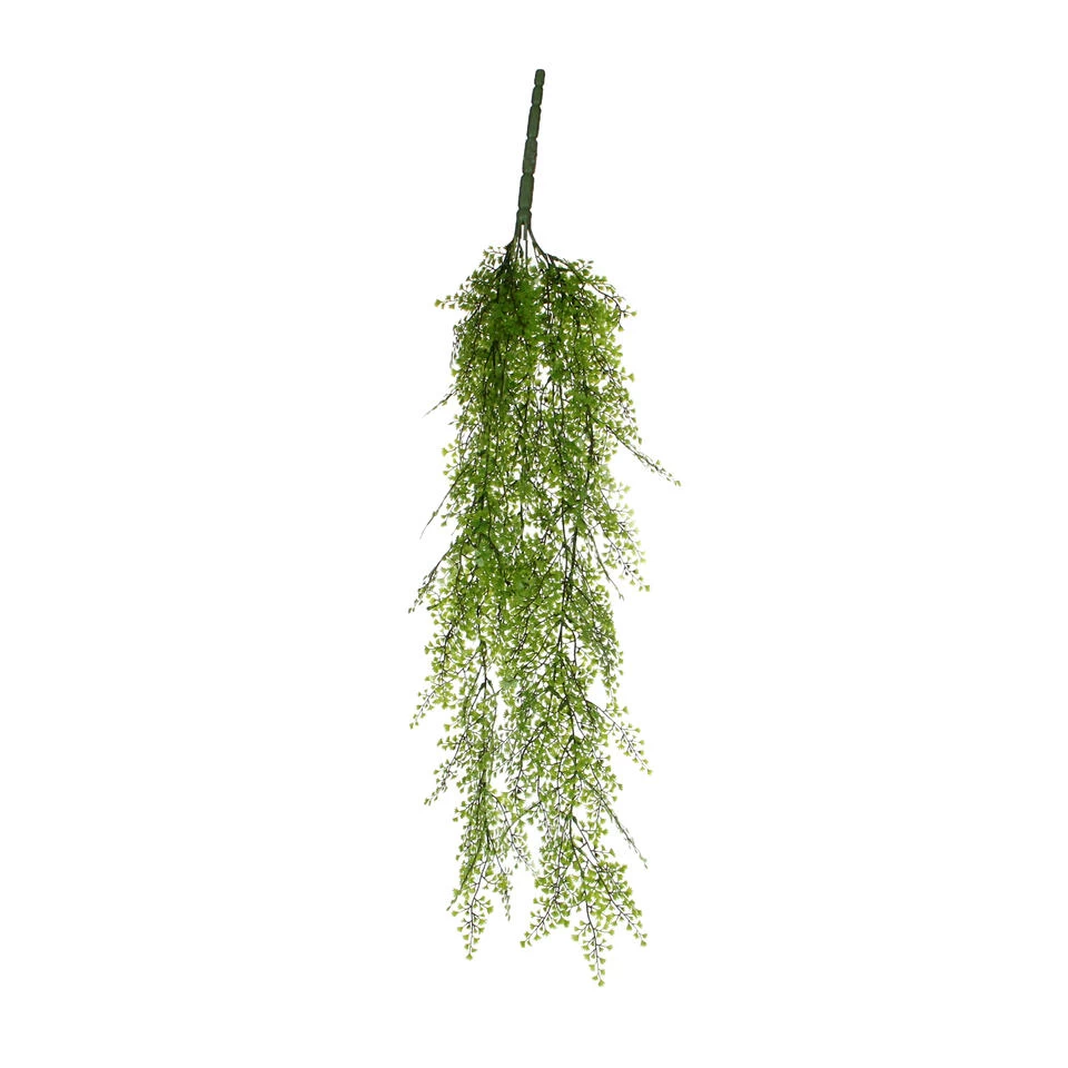 Mica Decorations Cypres Kunst Hangplant - H95 Cm - Groen 1 Mica Decorations Cypres Kunst Hangplant - H95 Cm - Groen