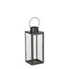 Mica Decorations Arzilla Lantaarn - L13,5 X B13 X H34,5 Cm - Zwart