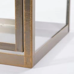 Mica Decorations Arzilla Lantaarn - L15 X B15 X H45 Cm - Goud -Home Decoration Store 1000034315 0111