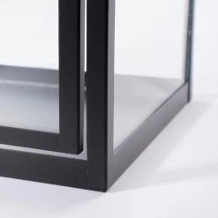 Mica Decorations Arzilla Lantaarn - L15 X B15 X H45 Cm - Zwart -Home Decoration Store 1000034316 0111