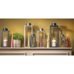 Mica Decorations Arzilla Lantaarn - L13,5 X B13 X H34,5 Cm - Goud 7 Mica Decorations Arzilla Lantaarn - L13,5 X B13 X H34,5 Cm - Goud -Home Decoration Store 1000034318 0111