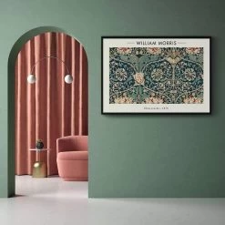 Walljar - William Morris - Honeysuckle - Poster Met Lijst / 40 X 60 Cm -Home Decoration Store 1000036756 0102