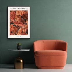 Walljar - William Morris - Acanthus - Poster Met Lijst / 60 X 90 Cm -Home Decoration Store 1000036917 0102