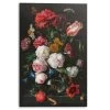 Plexiglasschilderij De Heem Stilleven Met Bloemen 120x80 Cm Bont