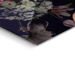 Plexiglasschilderij Vrouw Met Bloemenhoed 80x120 Cm Roze -Home Decoration Store 1000037831 0103