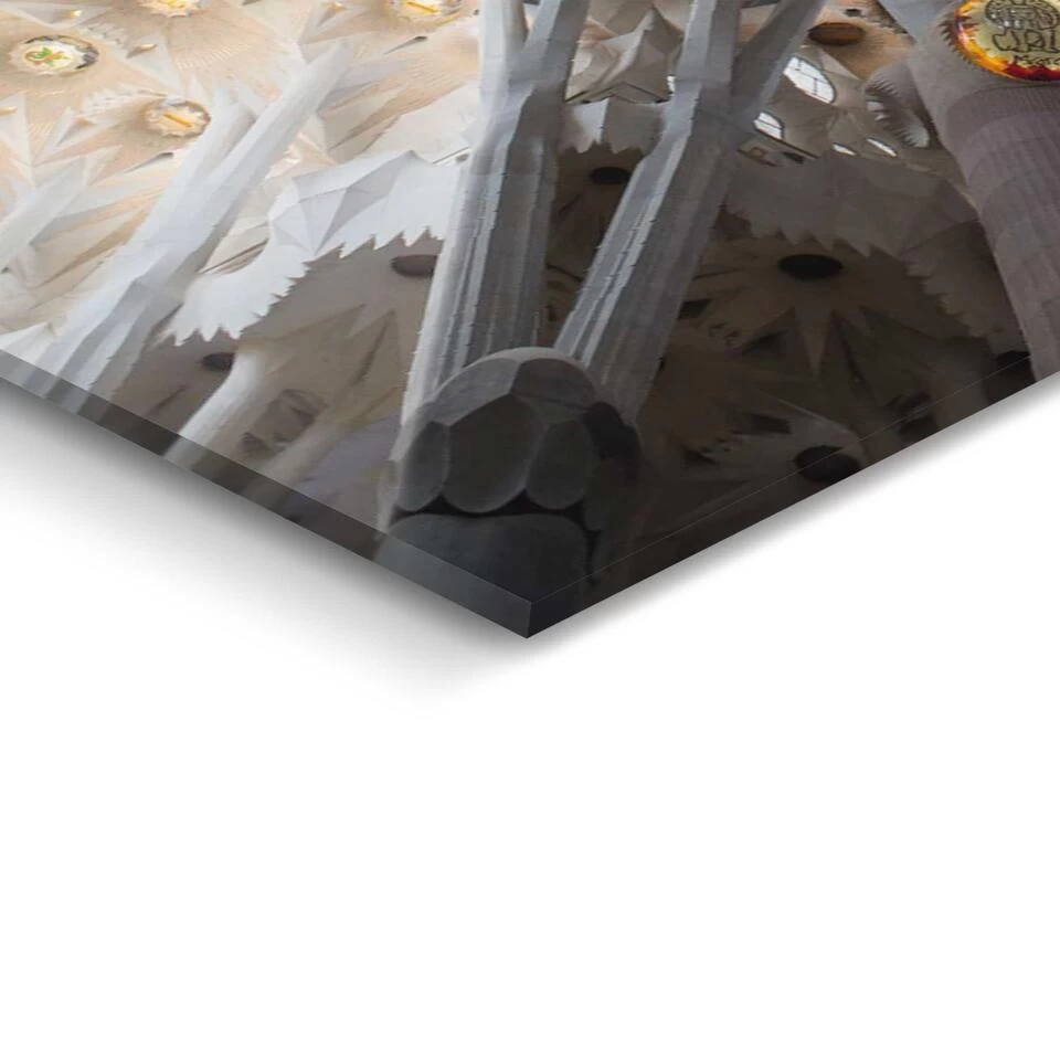 Plexiglasschilderij Sagrada Familia 100x140 Cm Bont 4 Plexiglasschilderij Sagrada Familia 100x140 Cm Bont - Afbeelding 4