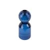 PRESENT TIME Kandelaar Crystal Art - Rond Blauw - Large - 7x7x14,3cm