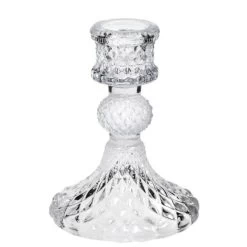 Concorde Kaarsen Kandelaar - Glas - Luxe - 8 X 10 Cm