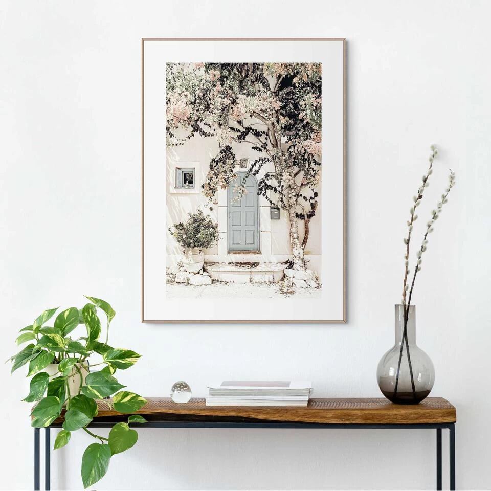 Schilderij Griekenland 70x50 Cm Beige 2 Schilderij Griekenland 70x50 Cm Beige - Afbeelding 2