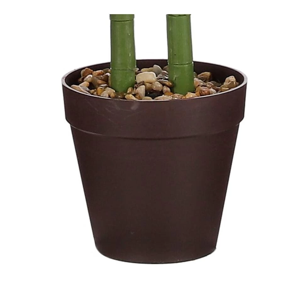 Mica Decorations Alocasia Kunstplant - H100 X Ø50 Cm - Groen 3 Mica Decorations Alocasia Kunstplant - H100 X Ø50 Cm - Groen - Afbeelding 3