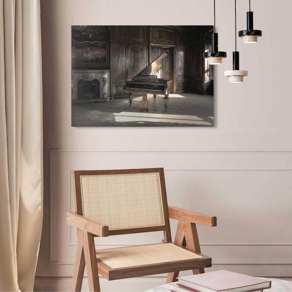 Alu-Dibond Piano 50x70 Cm Bruin 2 Alu-Dibond Piano 50x70 Cm Bruin - Afbeelding 2