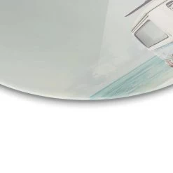 Plexiglasschilderij Summer Vibe Ø 50 Cm Blauw -Home Decoration Store 1000047103 0103