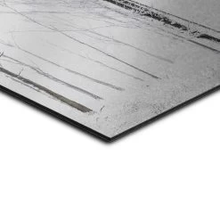 Alu-Dibond Winters Bos 50x70 Cm Wit -Home Decoration Store 1000047131 0103