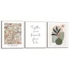 Set Poster Met Lijst - Warm Botanics