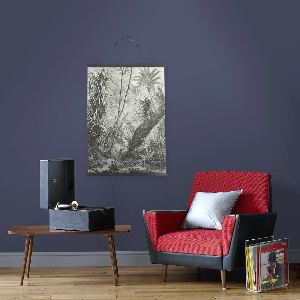 Art For The Home - Textielposter - Jungle Amazone - 80x60cm 2 Art For The Home - Textielposter - Jungle Amazone - 80x60cm - Afbeelding 2