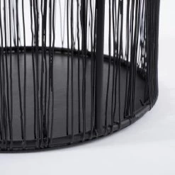 House Of Seasons Yves Lantaarn - H19 X Ø15 Cm - Zwart -Home Decoration Store 1000057129 0110