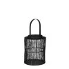 House Of Seasons Yves Lantaarn - H19 X Ø15 Cm - Zwart