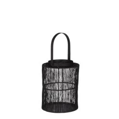 House Of Seasons Yves Lantaarn - H19 X Ø15 Cm - Zwart