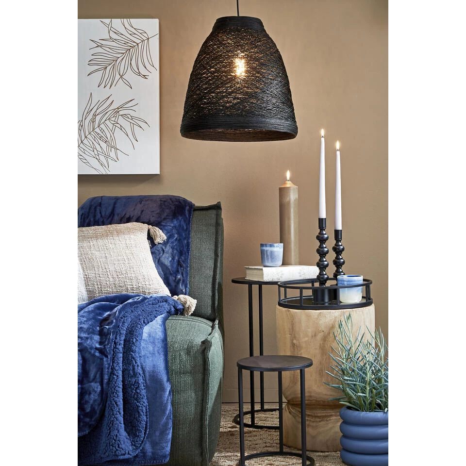 Mica Decorations Gardo Kandelaar - H26 X Ø6 Cm - Zwart 2 Mica Decorations Gardo Kandelaar - H26 X Ø6 Cm - Zwart - Afbeelding 2