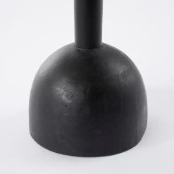 Mica Decorations Tartan Kandelaar - H21 X Ø8,5 Cm - Zwart -Home Decoration Store 1000057269 0110