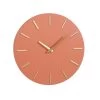 Mica Decorations Brixen Wandklok - Ø35,5 Cm - Terra